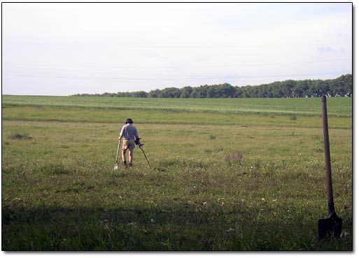 Dmitry Detecting in the Field