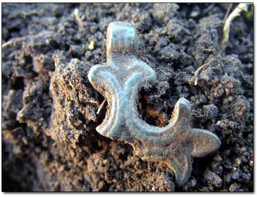 Bronze Crucifix Fragment 1