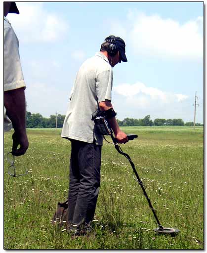 Dmitry is Metal Detecting