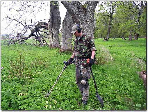 Metal Detecting In the Park