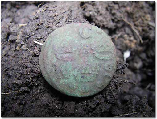 Swedish 1634 1/4 Ore Coin