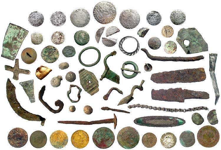 Metal Detecting Finds - Medieval Coins and Relics