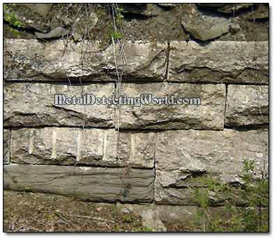 Foundation Slabs of Blue Stone