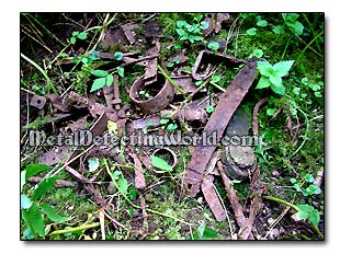 Iron Junk Discarded by Preceding Detectorists