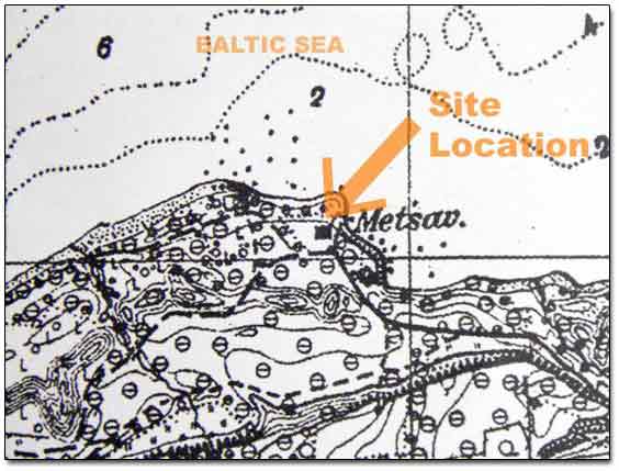 A Fragment Of 1926 Topographical Map