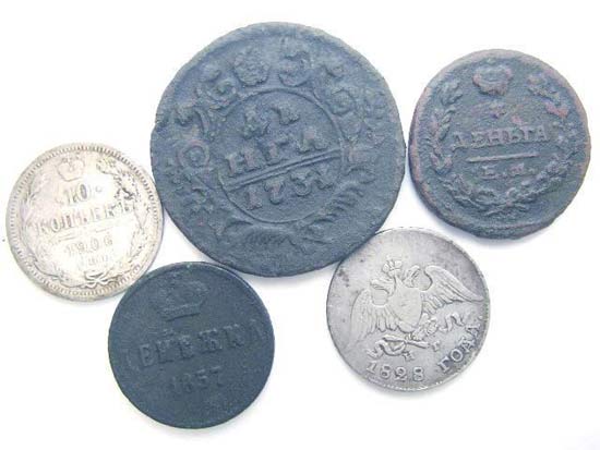 Old Russian Coins