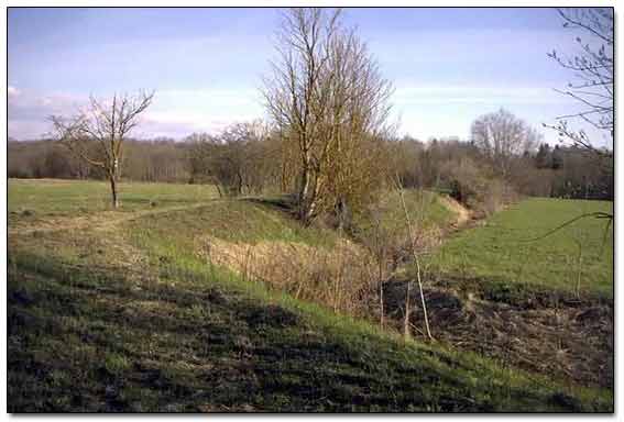 Rampart Built By Swedes In 1700