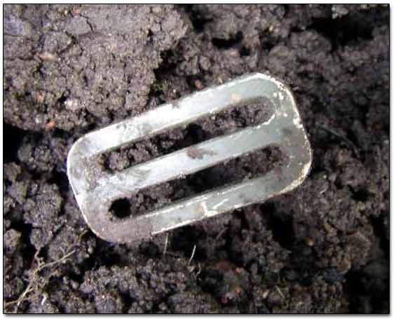 Aluminum Strap Buckle From WW2