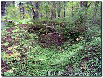 WW2 German Artillery Emplacement