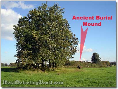 Archaeological Site with Ancient Burial Mound