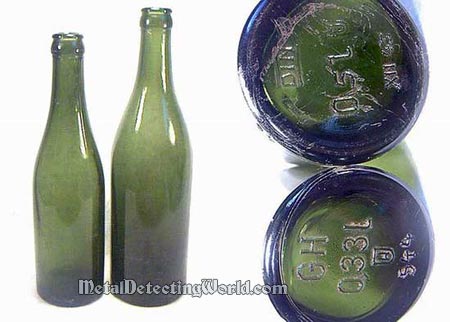 WW2 Nazi Germany Glass Bottles