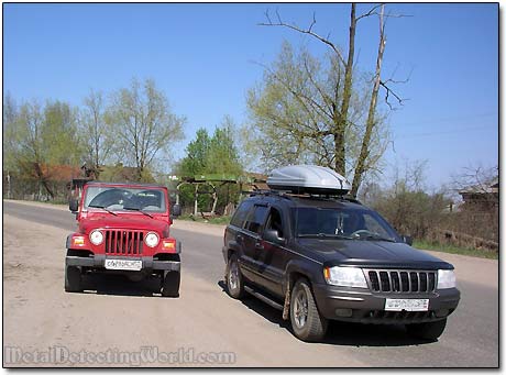 Driving Through a Village