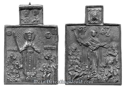 Varieties of Old Believers Pectoral Icons