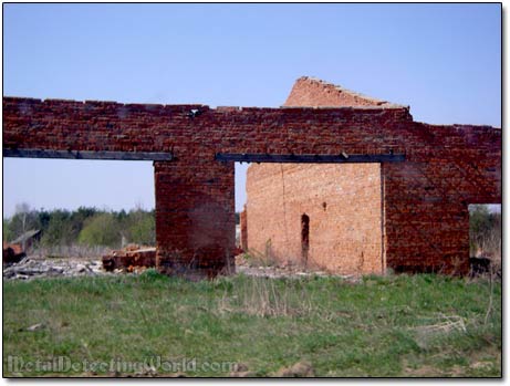 Remains of Soviet Collective Farm