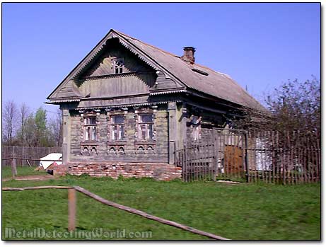 Typical Ivanovo Region 19th Century Log House