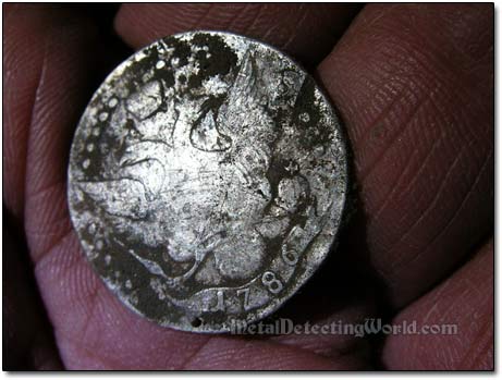 18th Century Russian Silver Coin Dug