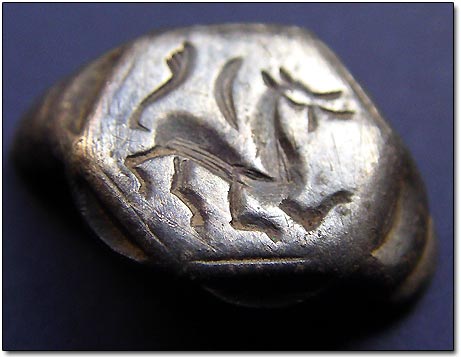 Medieval Bronze Signet Ring with Mythological Animal