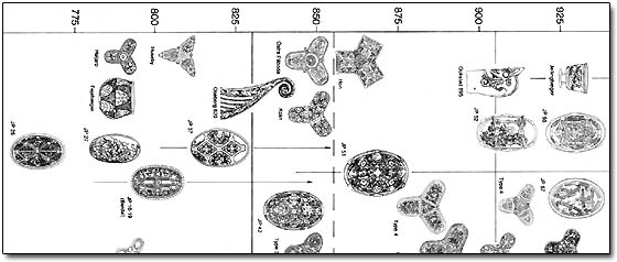 Table of Viking Era Jewelry