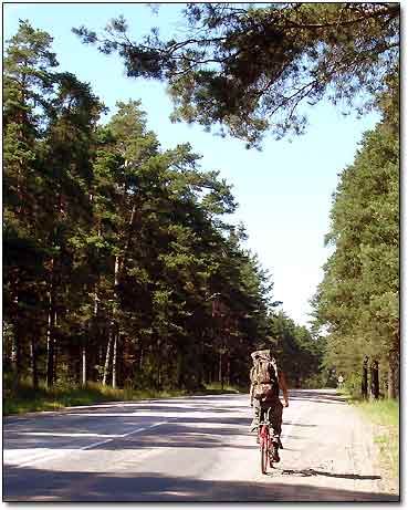 Pedaling to the Site