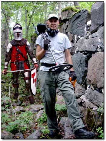 Standing Next To Foundation Wall