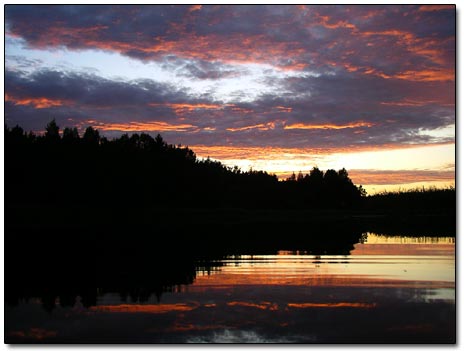 Gorgeous Karelian Sunset