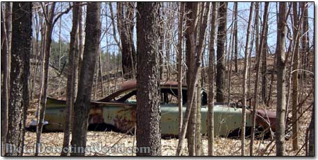 Abandoned American Classic Car