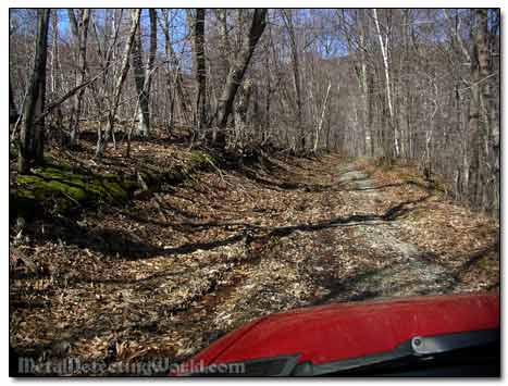 4-Wheeling on Mountain Road