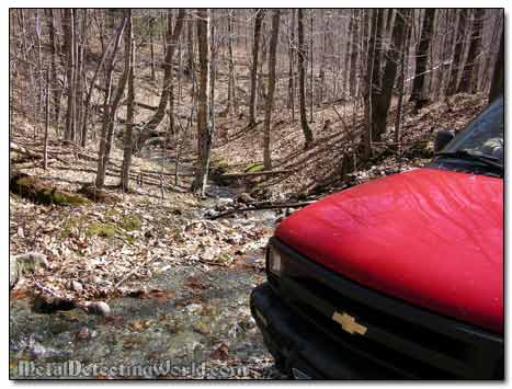 Driving Over Ravine