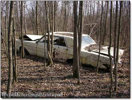 Abandoned American Classic Car Ford