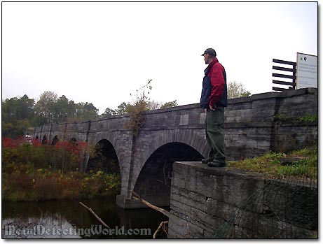 Visiting Schoharie Aqueduct Structure