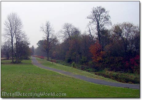 Bicycle Path Along the Erie Canal's Remains