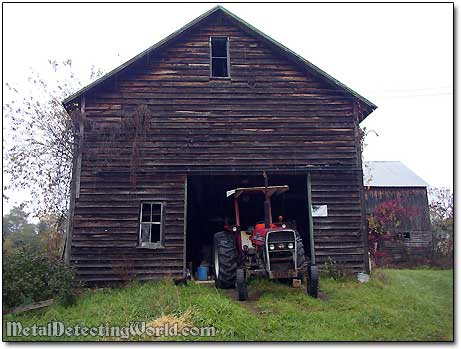 Farm Tractor Shed