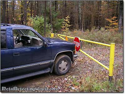 No Motorized Vehicles Allowed Beyond This Point