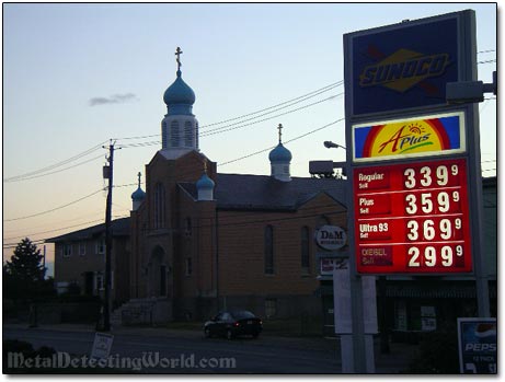 Russian Ukranian Orthodox Church in Cohoes, New York