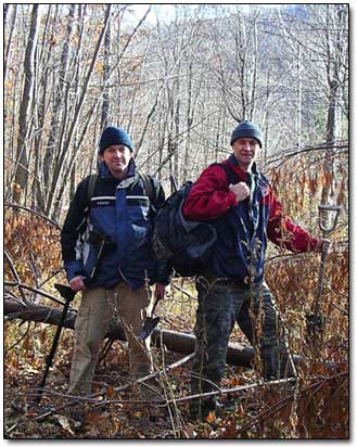 Alexander and Sergei are Ready to Hike