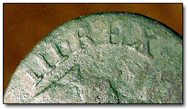 III.REX. Inscription on Coin