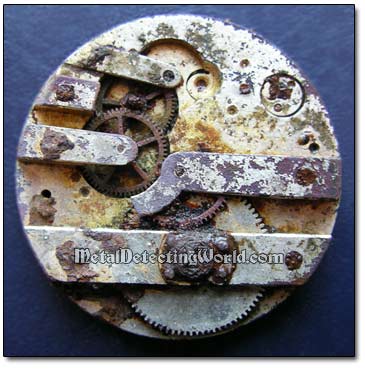 Vintage Pocket Watch Mechanism
