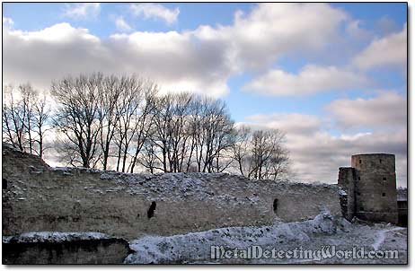 Eastern Wall of Koporye Fortress