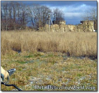 Metal Detecting Near Fortress Koporye