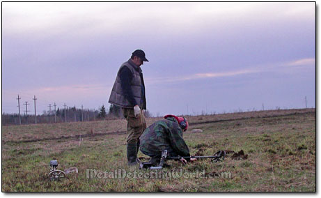 Investigating a Metal Detected Target