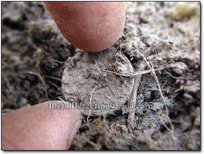 A Silver Hammered Coin Was Recovered