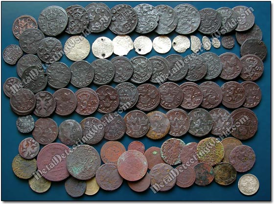 All Coins Metal Detected at Swedish Tavern Site
