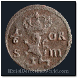 Another Swedish 1/6 Ore Coin