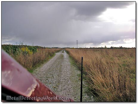 Driving on Medieval Road