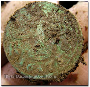 Swedish 17th Century Coin Detected