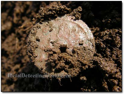 Another Copper Coin Dug Up