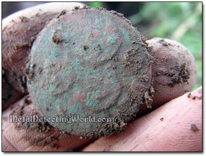 Swedish Quarter Ore Coin Found