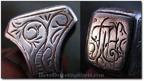 19th Century Silver Signet Ring