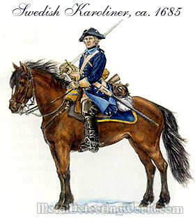 Swedish Army Carolean, circa 1685