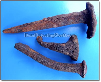 These Iron Square Nails Were in Coca-Cola Bath for Two Weeks